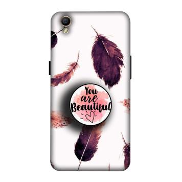 NDCOM Beautiful Feathers You Are Beautiful Printed Hard...