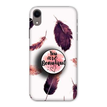 NDCOM Beautiful Feathers You Are Beautiful Printed Hard...