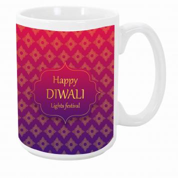 Mekanshi Premium Happy diwali Printed Gift Mug for Your...