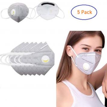 Reusable N95 Anti Air Pollution Face Mask With 5 Layer ...