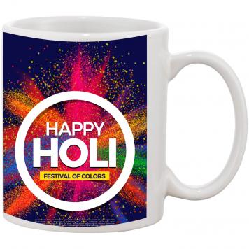 Mekanshi Premium Holi Celebrations Printed Gift Mug for...