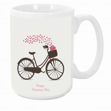 Mekanshi Premium Happy Valentine Printed Gift Mug for Y...