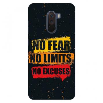 NDCOM No Fear No Limits Printed Hard Mobile Back Cover ...