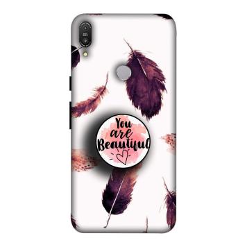 NDCOM Beautiful Feathers You Are Beautiful Printed Hard...