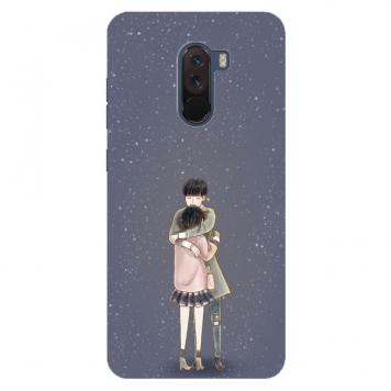 NDCOM Animated Cute Love Couple Printed Hard Mobile Bac...