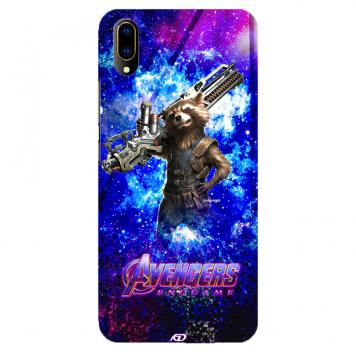 NDCOM Avengers End Game Rocket Printed Hard Mobile Back...