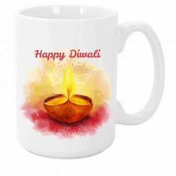 Mekanshi Premium Happy Diwali Printed Gift Mug for Your...