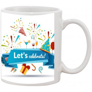 Mekanshi Premium Joy, Enjoy, Joyous Printed Gift Mug fo...