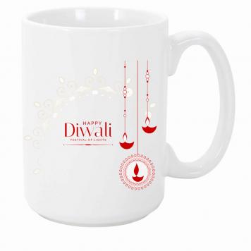 Mekanshi Premium Happy Diwali Printed Gift Mug for Your...