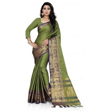 SVB Saree Cotton Silk Embellished Saree