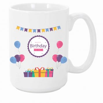 Mekanshi Premium Happy Birthday Printed Gift Mug for Yo...