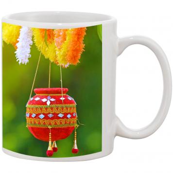 Mekanshi Premium Krishna Janmashtimi Printed Gift Mug f...