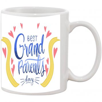 Mekanshi Premium Grand Parents Printed Gift Mug for You...