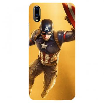 NDCOM Avengers End Game Captain America Printed Hard Mo...