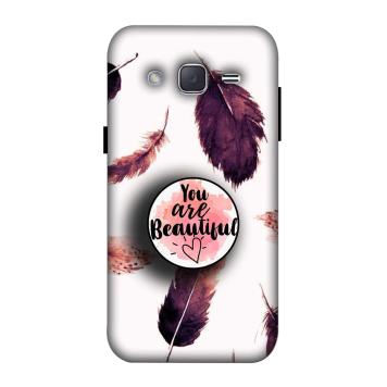 NDCOM Beautiful Feathers You Are Beautiful Printed Hard...