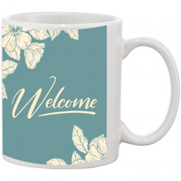 Mekanshi Premium Saying Welcome Printed Gift Mug for Yo...