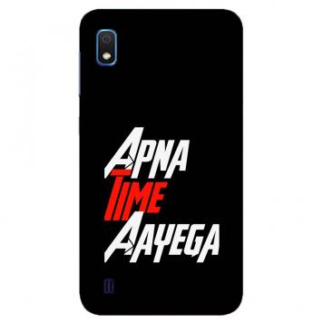 NDCOM Apna Time Ayega Quote Printed Hard Mobile Back Co...