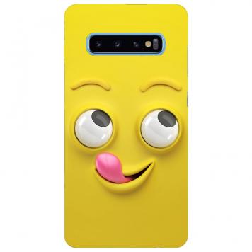 NDCOM Yellow Face Printed Hard Mobile Back Cover Case F...