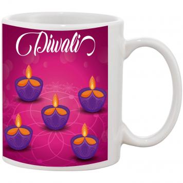 Mekanshi Premium Diwali Celebrations Printed Gift Mug f...