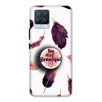 NDCOM Beautiful Feathers You Are Beautiful Printed Hard...