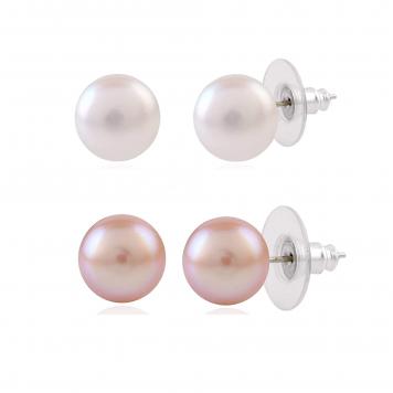 Special Workwear Combo of 2 Freshwater Pearl Studs Earr...