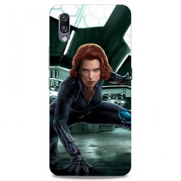 NDCOM Avengers End Game Black Widow Printed Hard Mobile...