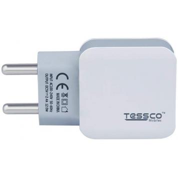 Tessco Bc-204 2.4A output dual USB travel Adapter iphon...