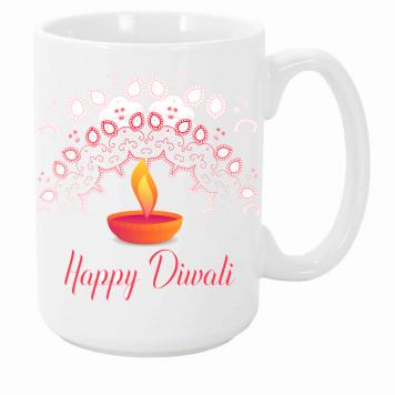 Mekanshi Premium Happy Diwali Printed Gift Mug for Your...