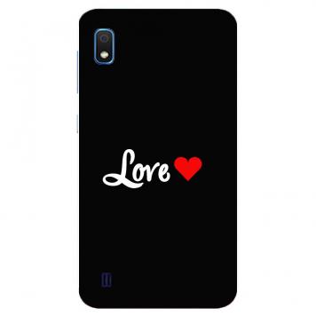 NDCOM Love With Heart Printed Hard Mobile Back Cover Ca...