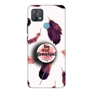 NDCOM Beautiful Feathers You Are Beautiful Printed Hard...