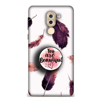 NDCOM Beautiful Feathers You Are Beautiful Printed Hard...