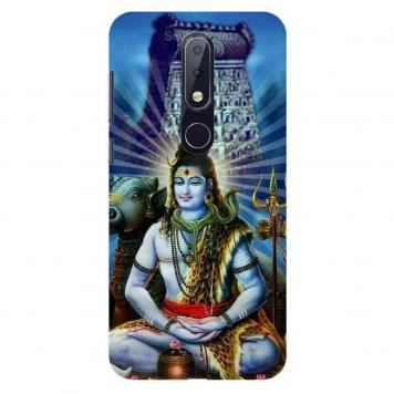 NDCOM Lord Shiva Shankar Mahadeo Printed Hard Mobile Ba...