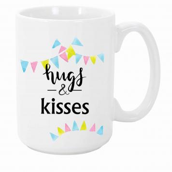 Mekanshi Premium hug & Kisses Printed Gift Mug for ...