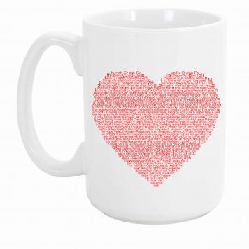 Mekanshi Premium heart Printed Gift Mug for Your Loved ...