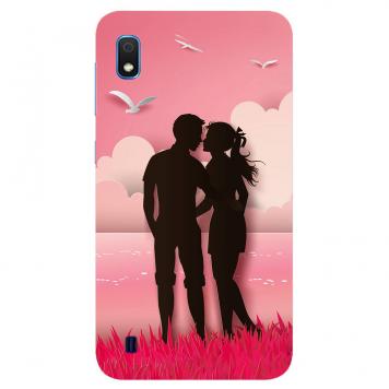 NDCOM Romantic Couple Printed Hard Mobile Back Cover Ca...