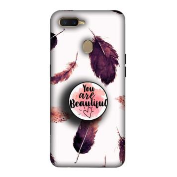 NDCOM Beautiful Feathers You Are Beautiful Printed Hard...