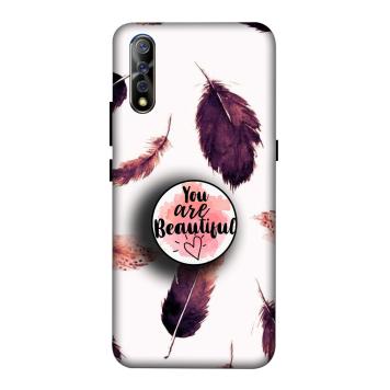 NDCOM Beautiful Feathers You Are Beautiful Printed Hard...