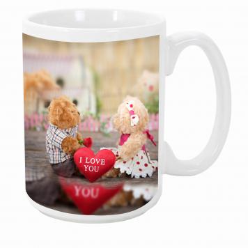 Mekanshi Premium I Love You Printed Gift Mug for Your L...