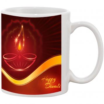 Mekanshi Premium Diwali Celebrations Printed Gift Mug f...