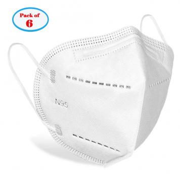 Reusable N95 Anti Air Pollution Face Mask With 5 Layer ...