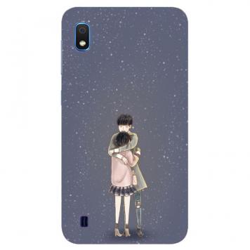 NDCOM Animated Cute Love Couple Printed Hard Mobile Bac...