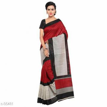 Bhagalpuri Silk Sarees with Latest Design By Fashion Tr...