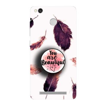 NDCOM Beautiful Feathers You Are Beautiful Printed Hard...