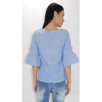 DNM Fashions Beautiful Cotton Blend Blue Women Casual T...