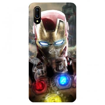 NDCOM Avengers End Game Iron Man Printed Hard Mobile Ba...