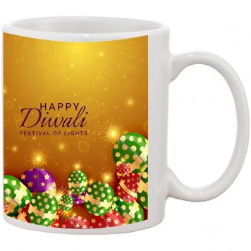 Mekanshi Premium Diwali Celebrations Printed Gift Mug f...