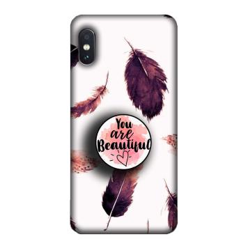 NDCOM Beautiful Feathers You Are Beautiful Printed Hard...