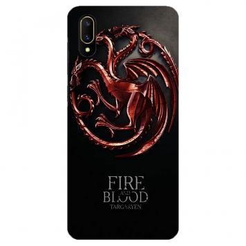 NDCOM Games Of Thrones Fire Blood Printed Hard Mobile B...