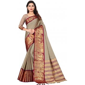 SVB Saree Cotton Silk Embellished Saree