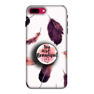 NDCOM Beautiful Feathers You Are Beautiful Printed Hard...